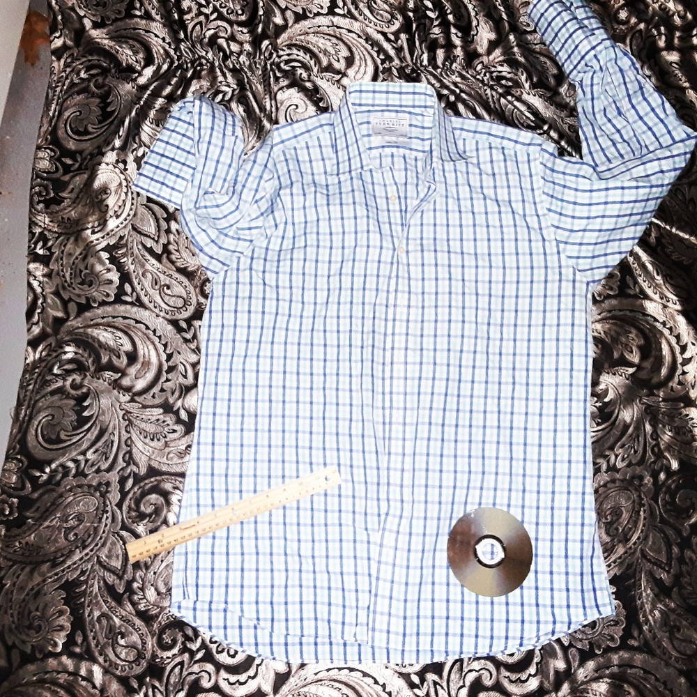 new CHARLES TYRWHITT xl mens blue shirt